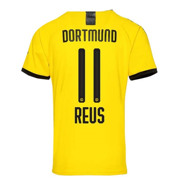 Thailande Maillot Football Borussia Dortmund NO.11 Reus Domicile 2019-20 Jaune